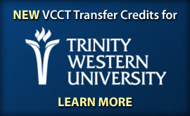 VCCT Trinity Western University Transfer Credits
