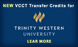 VCCT Trinity Western University Transfer Credits