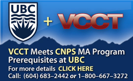 UBC & VCCT Counselling Psychology MEd or MA Program